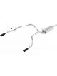 Borla For 09-17 Ram 1500 5.7L V8 5in Single Tip Black Chrome Cat-Back
