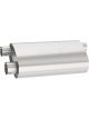 Borla Transverse Flow Notched Muffler Oval Single Inlet/Dual Outlet 2.5…