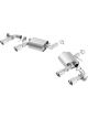 Borla For 16 Chevy Camaro SS 6.2L w/ Dual NPP S-Type Quad RD RL Tips Dua…