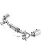 Borla For 13 Porsche 911S/911 4S 3.4L A/T w/ valves Dual Split Rear Exi…