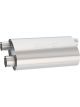 Borla Universal Pro-XS Muffler Oval 3in Inlet/ 2.5in Dual Outlet Transv…
