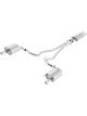 Borla Cat Back For 15-17 Ford Mustang 3.7L V6 MT/AT 2.25in Pipe 4in Sin