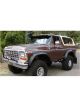 Bushwacker For 78-79 Ford Bronco Cutout Style Flares 2pc Black