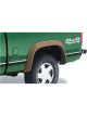 Bushwacker For 88-99 Chevy C1500 Extend-A-Fender Style Flares 2pc Bla