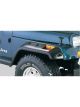 Bushwacker For 87-95 Jeep Wrangler Cutout Style Flares 2pc Cutting Op…