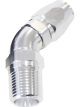 Aeroflow 45 Degree Male NPT Swivel Hose End 1/4