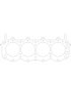 Cometic For Ford Man-O-War 6 Bolt 10 Degree Heads 4.180in Bore .040i