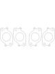 Cometic For Volkswagen 1.8L 16V 85-96 Exhaust Set .030 inch MLS Head