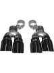 Corsa For 16-18 Cadillac ATS 3.6T 4in Inlet 4in Outlet Twin Black Tip…