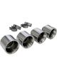 Corsa Twin 3.0in Inlet 5.0in Outlet Polished Pro-Series Tip Kit