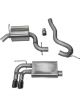 Corsa For 06-09 Volkswagen GTI Mk5 Black Touring 3.0in Cat-Back Singl…