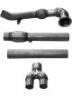 Corsa For 06-14 Audi Mk2 3.0in Downpipe with 200 Cell Catalytic Converte