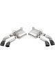 Corsa For 16-20 Chevrolet Camaro SS/ZL1 6.2L V8 Black Xtreme Axle-Bac