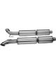 Corsa For 03-10 Dodge Viper 8.3L Polished Sport Cat-Back Exhaust 3in Inl…