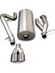 Corsa For 03-06 Hummer H2 6.0L V8 Polished Sport Cat-Back Exhaust