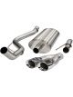 Corsa For 10 Ford F-150 Raptor 5.4L V8 Polished Sport Cat-Back Exhaust