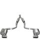 Corsa For 09-10 Dodge Challenger R/T 5.7L V8 Manual Polished Xtreme Cat-…