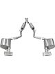 Corsa For 11-13 Dodge Challenger R/T 5.7L V8 Polished Xtreme Cat-Back Ex…