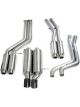Corsa For 99-06 BMW 325i/is Sedan E46 Black Sport Cat-Back Exhaust