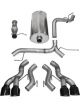 Corsa For 12-13 Cadillac Escalade DUB 6.2L V8 Black Sport Cat-Back Ex…