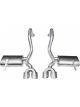 Corsa For 97-04 Chevrolet Corvette C5 Z06 5.7L V8 Polished Xtreme Axle-B…