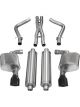 Corsa For 12-13 Dodge Charger SRT-8 6.4L V8 Black Sport Cat-Back Exha…