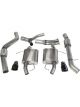Corsa For 07-12 BMW 335i Touring E91 Black Sport Cat-Back Exhaust
