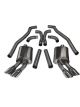 Corsa For 12-13 Chevrolet Camaro Coupe ZL1 6.2L V8 Polished Sport Cat-Ba…