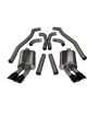 Corsa For 12-13 Chevrolet Camaro Coupe ZL1 6.2L V8 Black Sport Cat-Ba