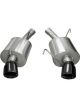 Corsa For 05-10 Ford Mustang Shelby GT500 5.4L V8 Black Sport Axle-Ba…