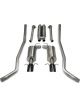 Corsa For 04-08 Cadillac CTS V 5.7L/6.0L V8 Black Sport Cat-Back Dual…