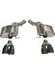 Corsa For 12-15 BMW M6 F12 F13 F06 Polished Sport Axle-Back Exhaust