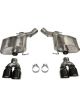 Corsa For 12-15 BMW M6 F12 F13 F06 Black Sport Axle-Back Exhaust