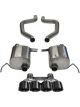 Corsa For 2015 Chevy Corvette Z06 2.75in Axle Back Exhaust Black Dual…