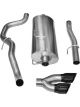 Corsa For 10-15 Dodge RAM 5.7L V8 3in Cat-Back Single Side w Twin 4in…