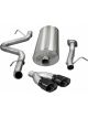 Corsa For 07-10 GMC Sierra 6.0L V8 3in Cat-Back Single Side w Twin 4i…