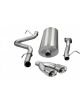 Corsa For 07-10 GMC Sierra 6.0L V8 3in Cat-Back Single Side w Twin 4i…