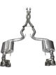 Corsa For 15-16 Ford Mustang GT 5.0 3in Cat Back Exhaust Polish Quad Tip…