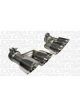 Corsa For 15-16 Ford Mustang GT 5.0 Polish Quad Tips Kit