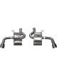 Corsa For 2016 Chevrolet Camaro SS 6.2L V8 2.75in Polished Sport Axle-Ba…