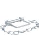 Curt 3/8in Safety Pin w/12in Chain 2-3/4in Pin Length Packaged