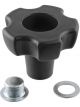 Curt Replacement Jack Handle Knob For Top-Wind Jacks