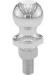 Curt 1-7/8in Trailer Ball 3/4in x 2-1/8in Shank 2000lbs Chrome Packaged