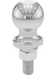 Curt 2in Trailer Ball 3/4in x 2-1/8in Shank 3500lbs Chrome Packaged