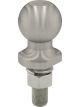 Curt 1-7/8in Trailer Ball 3/4in x 2-1/8in Shank 2000lbs Stainless Packag
