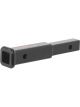 Curt 7in Receiver Tube Extender 1-1/4in Shank Not For Towing Use