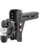 Curt Adjustable Channel Mount w/2-5/16in Ball & Pintle 2-1/2in Shank 200