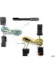 Curt For 04-07 Dodge Grand Caravan Custom Wiring Harness 4-Way Flat Outp