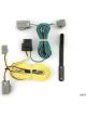 Curt For 08-09 Ford Taurus Custom Wiring Harness 4-Way Flat Output