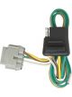 Curt For 11-11 Nissan Pathfinder Custom Wiring Connector 4-Way Flat Outp…